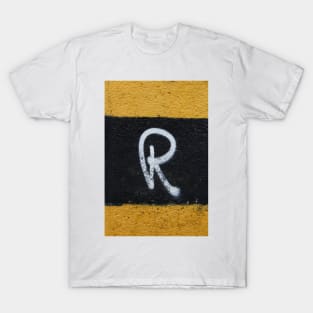 CAPITAL Uppercase Letter R T-Shirt